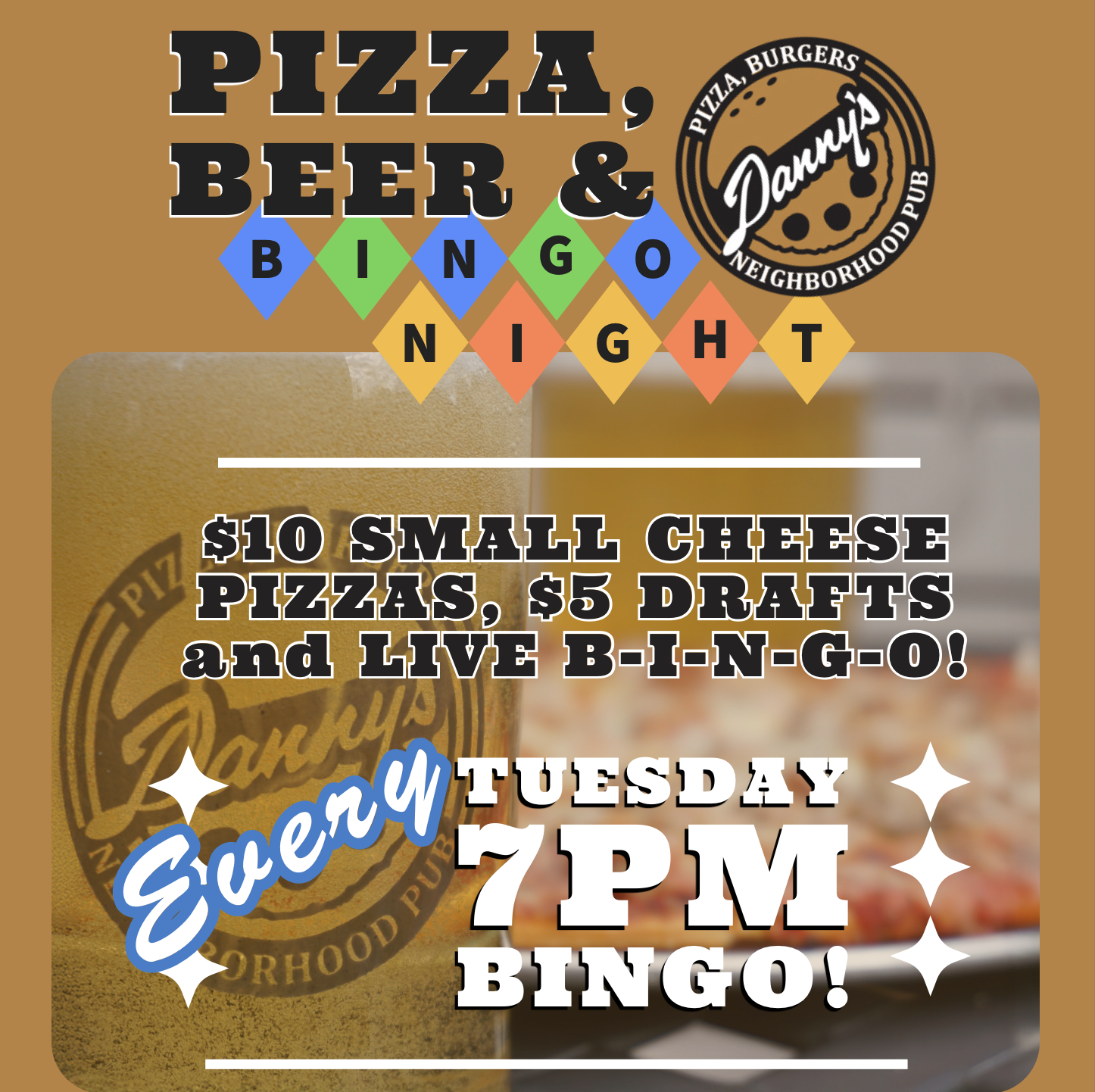 Tuesday Bingo Night